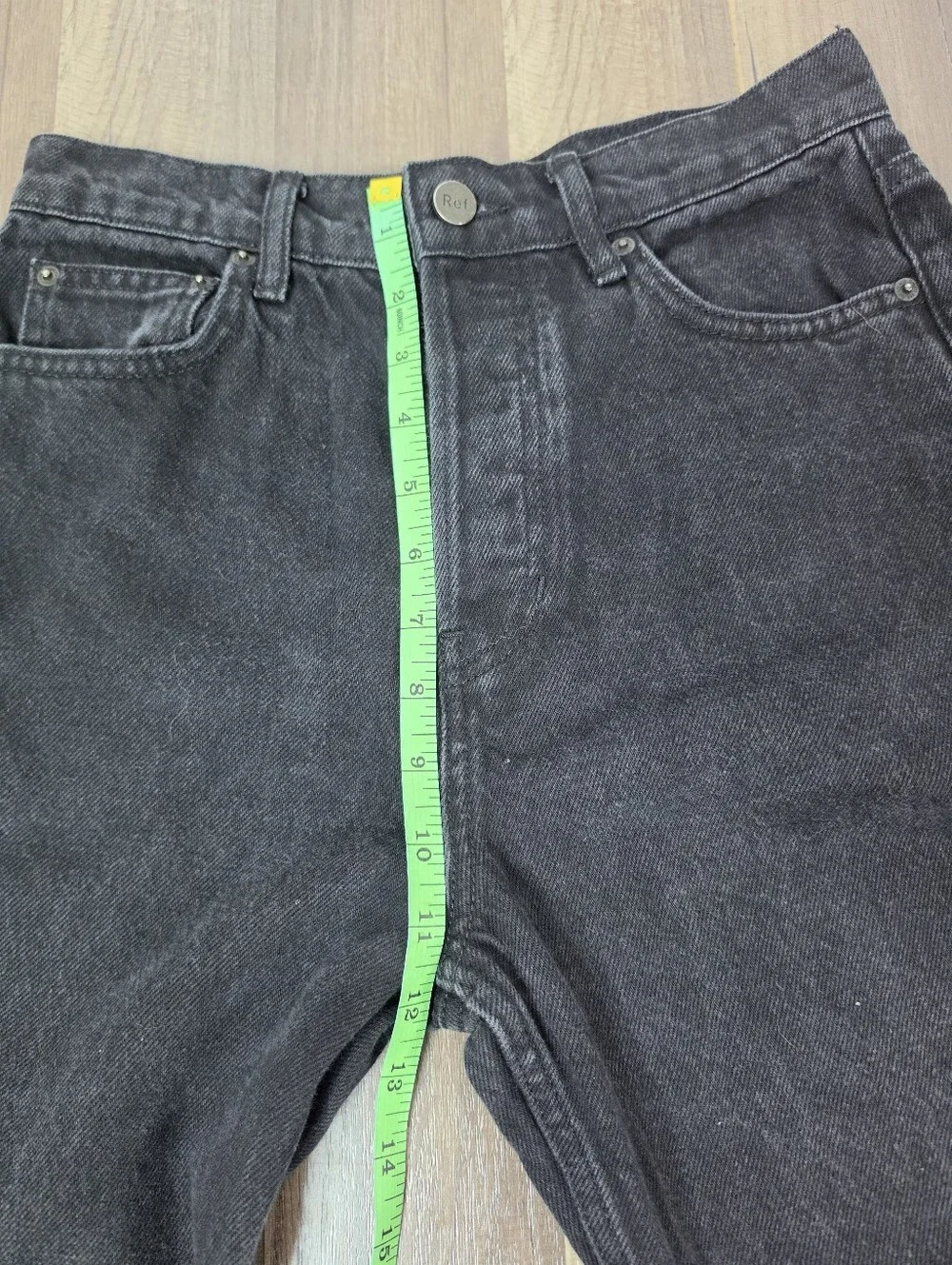 Reformation Cynthia High Rise Straight Leg Denim Jeans Casual Chic Minimalist.27